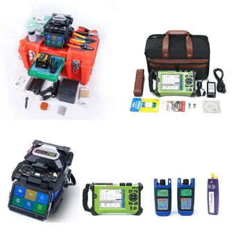 

FTTH Tool Kit Orientek T45 Fusion Splicer + SM 1310/1550nm OTDR + Fiber Optic Power Meter+ Optical Light Source +VFL