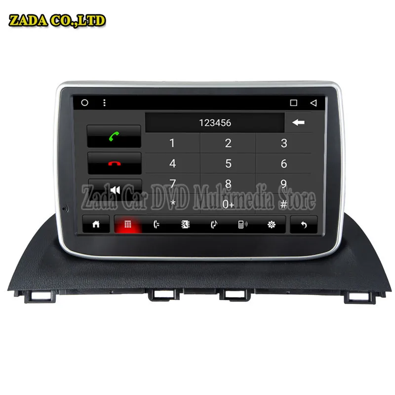 Excellent Ectwodvd 9inch Octa Core Android 8.1 Car DVD Player GPS Navigation Multimedia For Mazda 3 Axela 2014 2015 2016 5