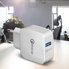 5 В/9 В/12 USB быстрая зарядка QC3.0/2,0 Смарт USB быстрое зарядное устройство для Android iphone Быстрая Зарядка адаптер для зарядки мобильный адаптер для телефона