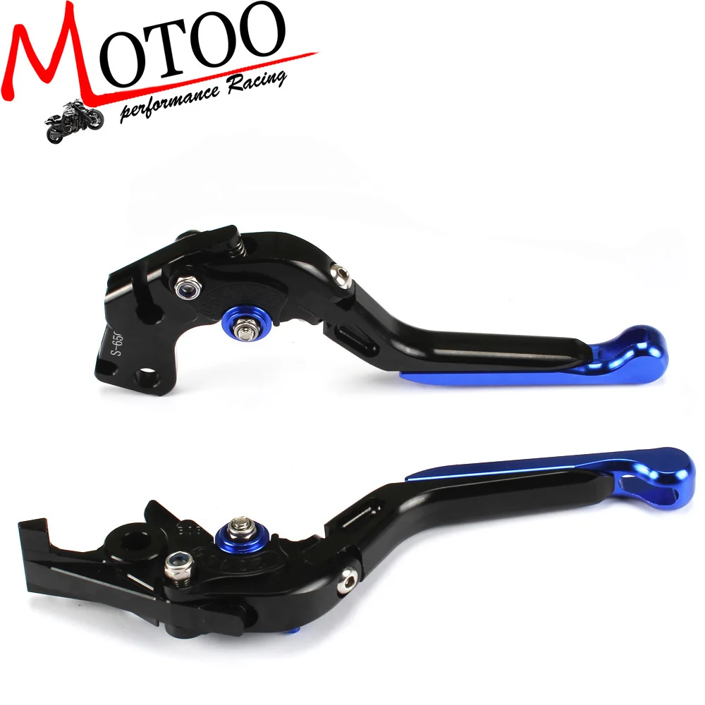 

F-14 S-650 Adjustable CNC 3D Extendable Folding Brake Clutch Levers For Suzuki RGV 250 SV650/S GSX 650F GSXR 750
