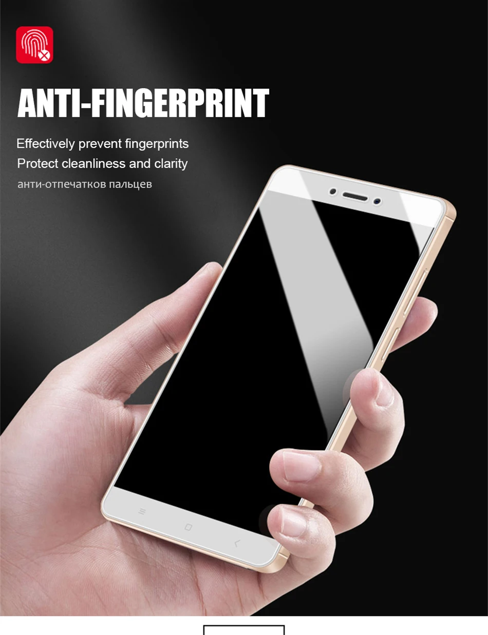 MOUSEMI Glass For Xiaomi Redmi Note 4x 4 Global 4A Tempered Glass On 4x 2.5D 9H Ultra Thin Protective Glass For Xiaomi Redmi 4x  (7)