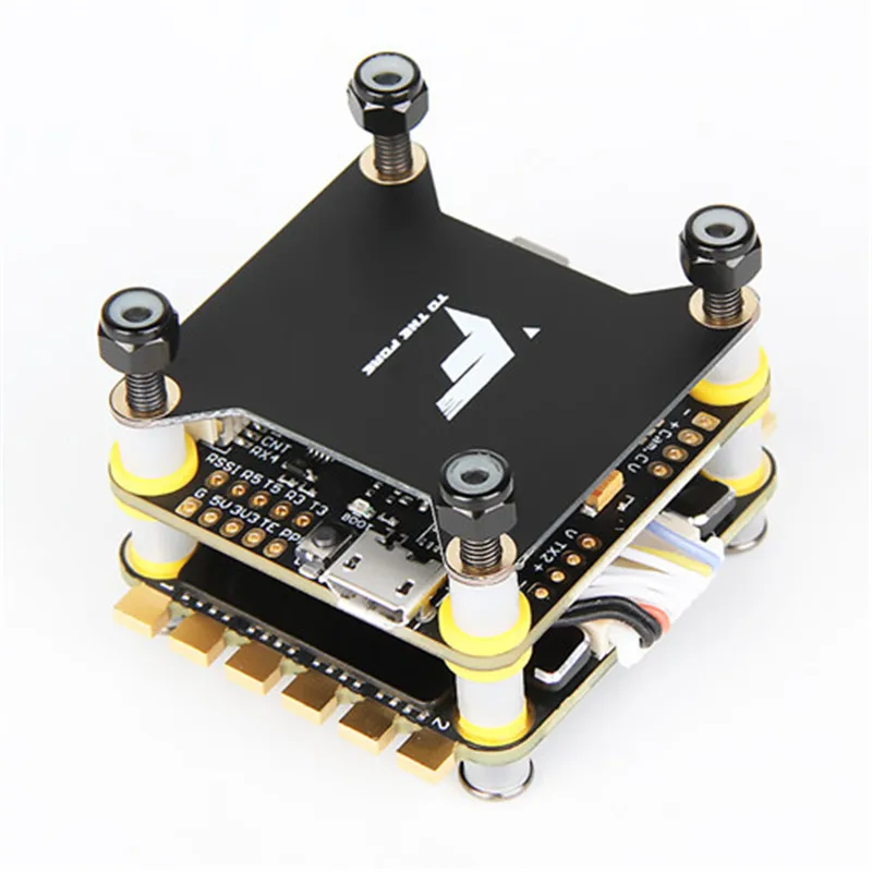 Новый Контроллер полета tмотор F4 и F55A PRO II 6S 4 в 1 BLHELI_32 ESC для гоночного