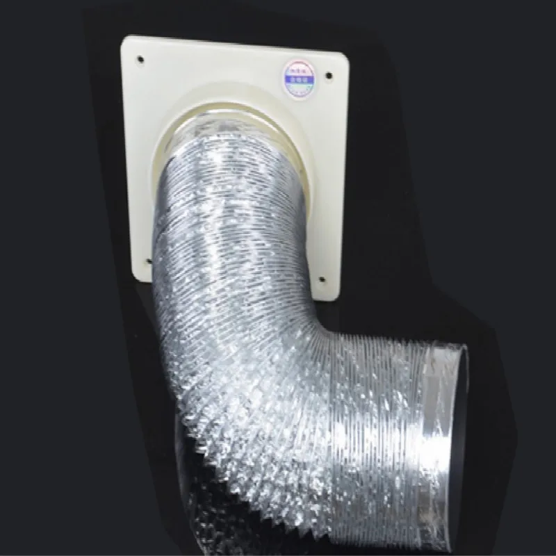 Iinner diameter 8CM 10CM length 2M 3M 4M 5M folding grille ventilation air vent grille extractor de aire channel FREE SHIPPING
