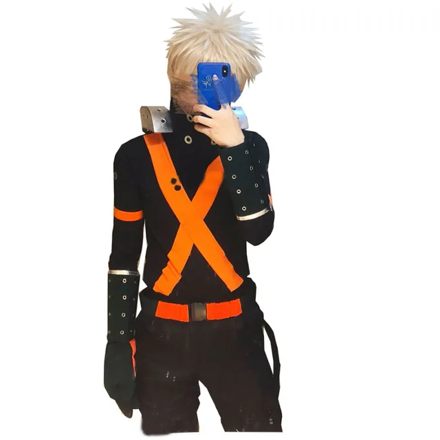 2018 My Hero Academia Boku no Hero Academia Costume Katsuki Bakugou ...