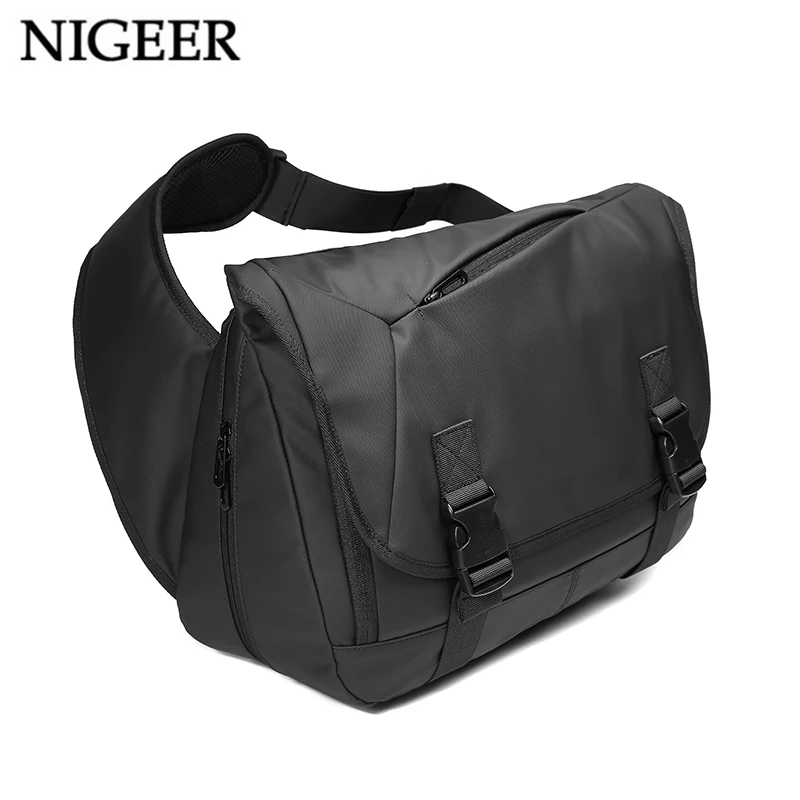 NIGEER Expansion Large Capacity Messenger Bags For Men 14.6 inch Laptop