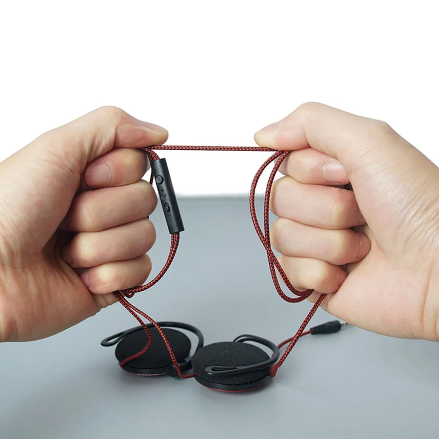 SN Q140 Mobile Phone Headphone For iphone Samsung HTC Headphone Ear Hook Earphone Stereo Hifi 3 5mm Sport Music Headset With Mic