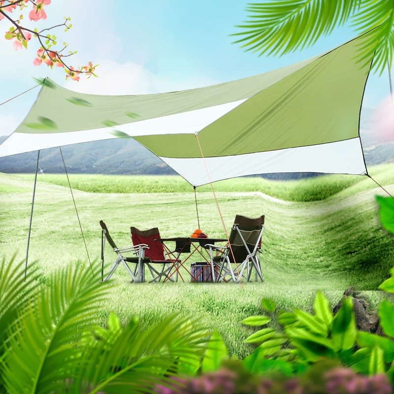 

Outdoor Waterproof Camping Sun Shelter Tent Shelter For 5-8 Person
