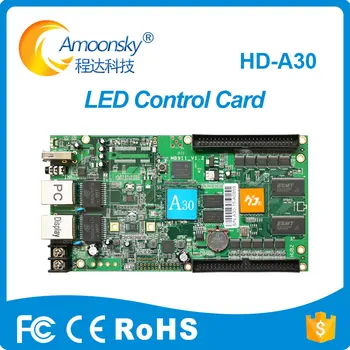 

Full-color asynchronous control card HD A30 led display controller