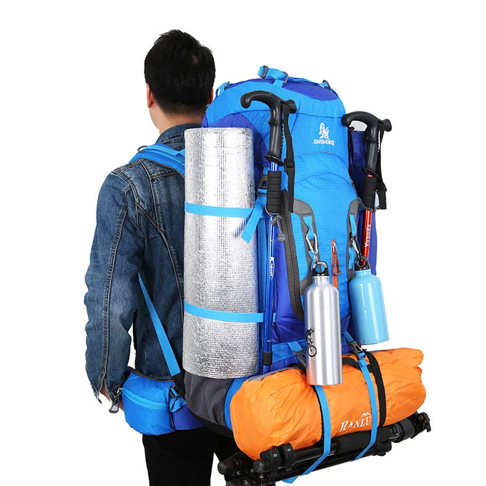 80L рюкзак для кемпинга, походов, скалолазания, нейлоновая сумка Superlight, спортивная сумка для путешествий, брендовый рюкзак, сумки на плечо