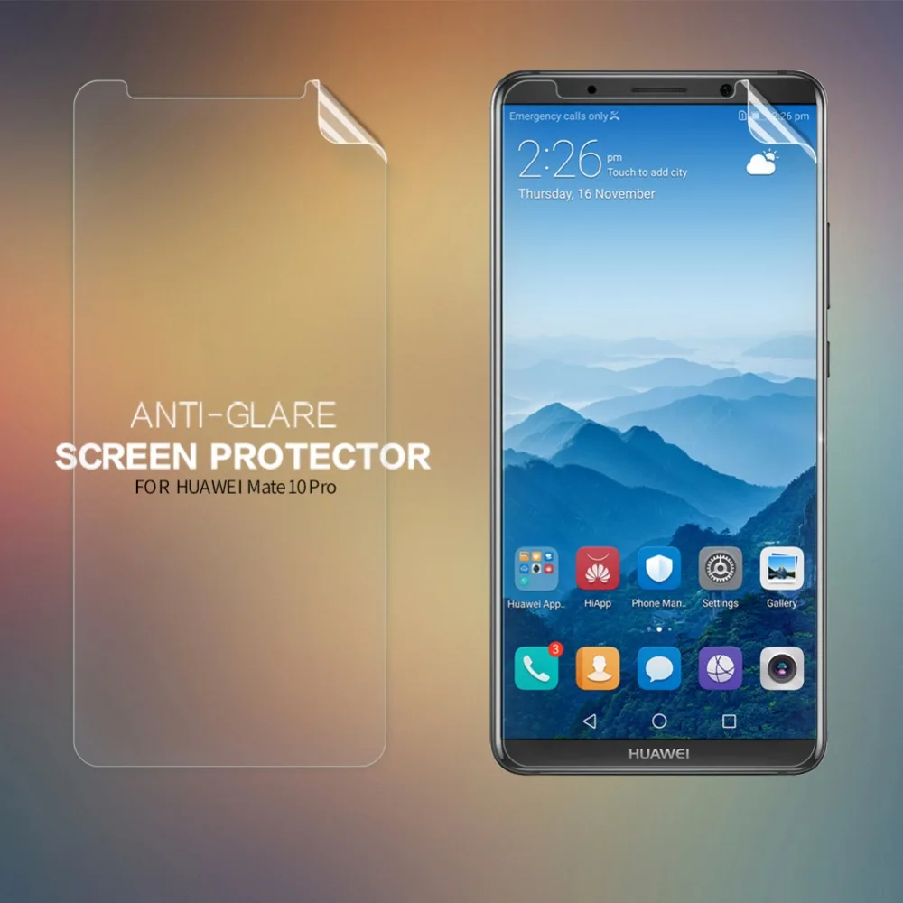 

for Huawei Mate 10 Pro screen protector Matte protective film Nillkin anti-glare screen protector for huawei mate 10 pro