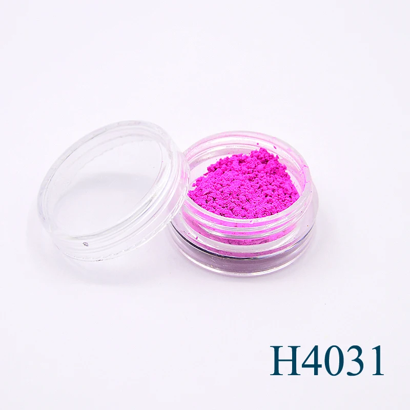 YWK 1 زجاجة الحرارية الصباغ 1 جرام درجة حرارة اللون تغيير المجسم مسمار بريق مسحوق مانيكير مسمار الفن التدرج مسحوق