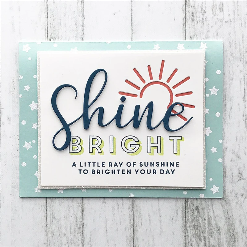 DiyArts Shine Metal Cutting Dies new 2019 for dies