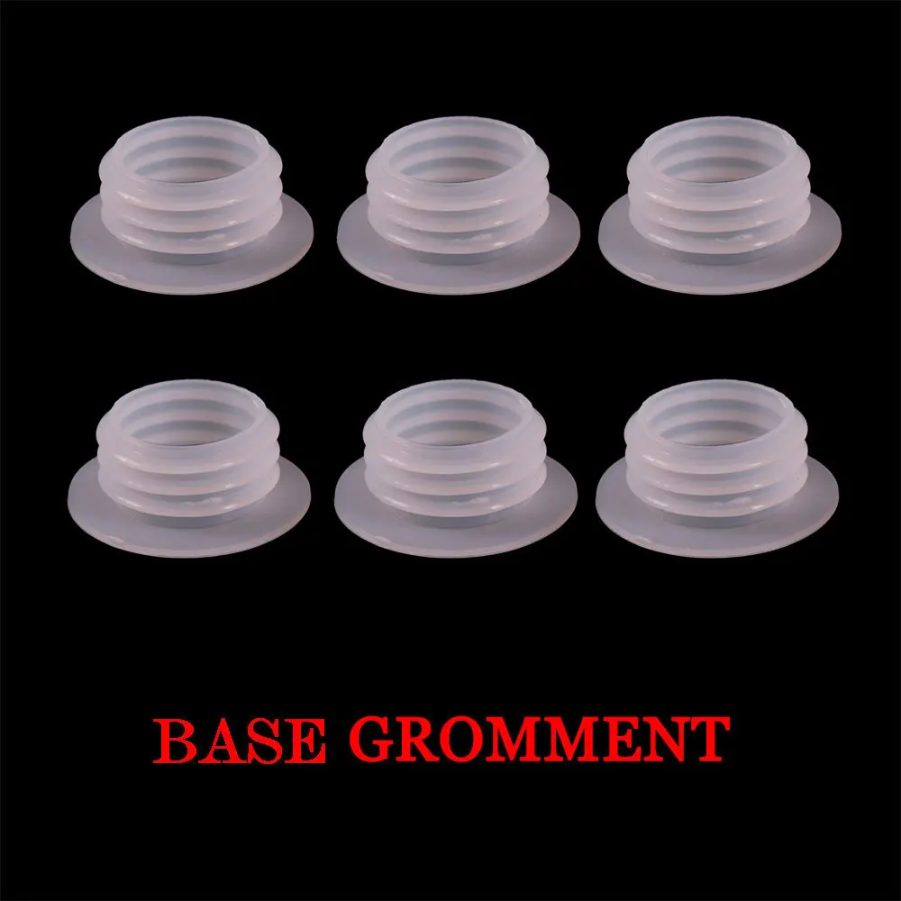 5pcs/Lot Hookah Base/Vase Grommet White Thin Small Size Silicone Seal