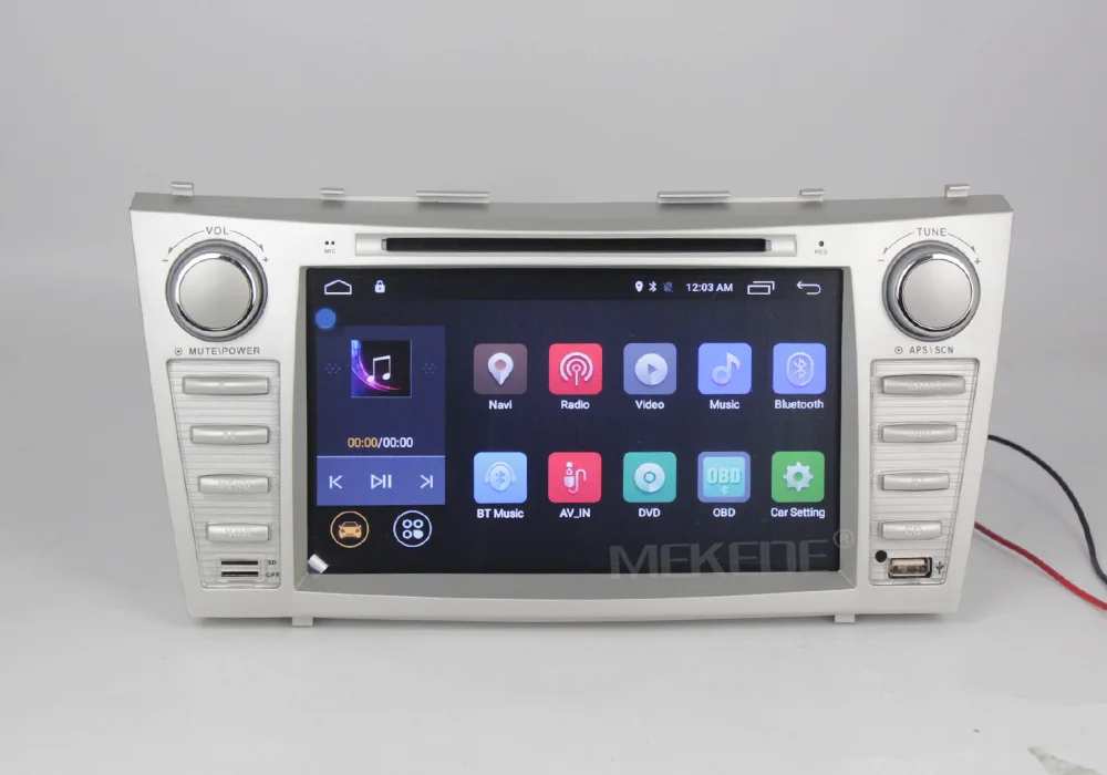 Excellent Free shipping!8inch 2din Android7.1 Car Gps DVD player for Toyota camry 2008-2011 audio vedio support 4G lte wifi BT SWC MIC 19