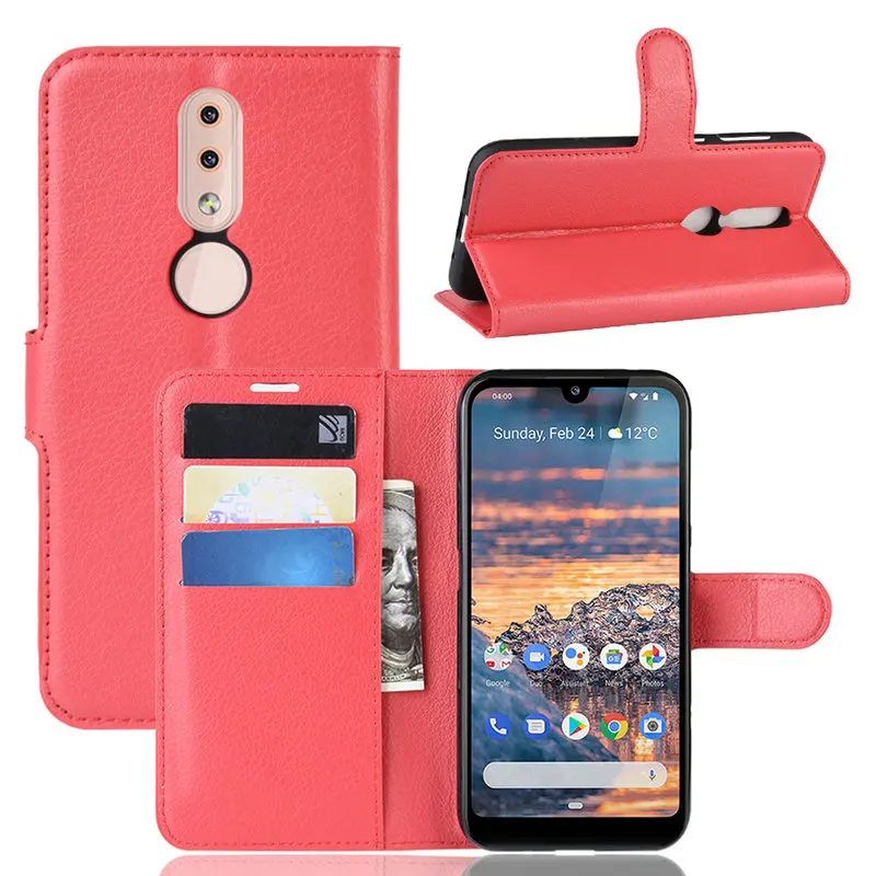 

For Nokia 4.2 Flip Leather Case cover for Nokia 4.2 for Nokia 3.2 for Nokia 1 Plus 1Plus Phone Cover Wallet case with Stand