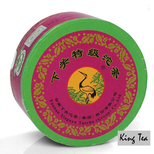 *King Tea* 2010 XiaGuan Super Grade Boxed Tuo 100g*5=500g China YunNan