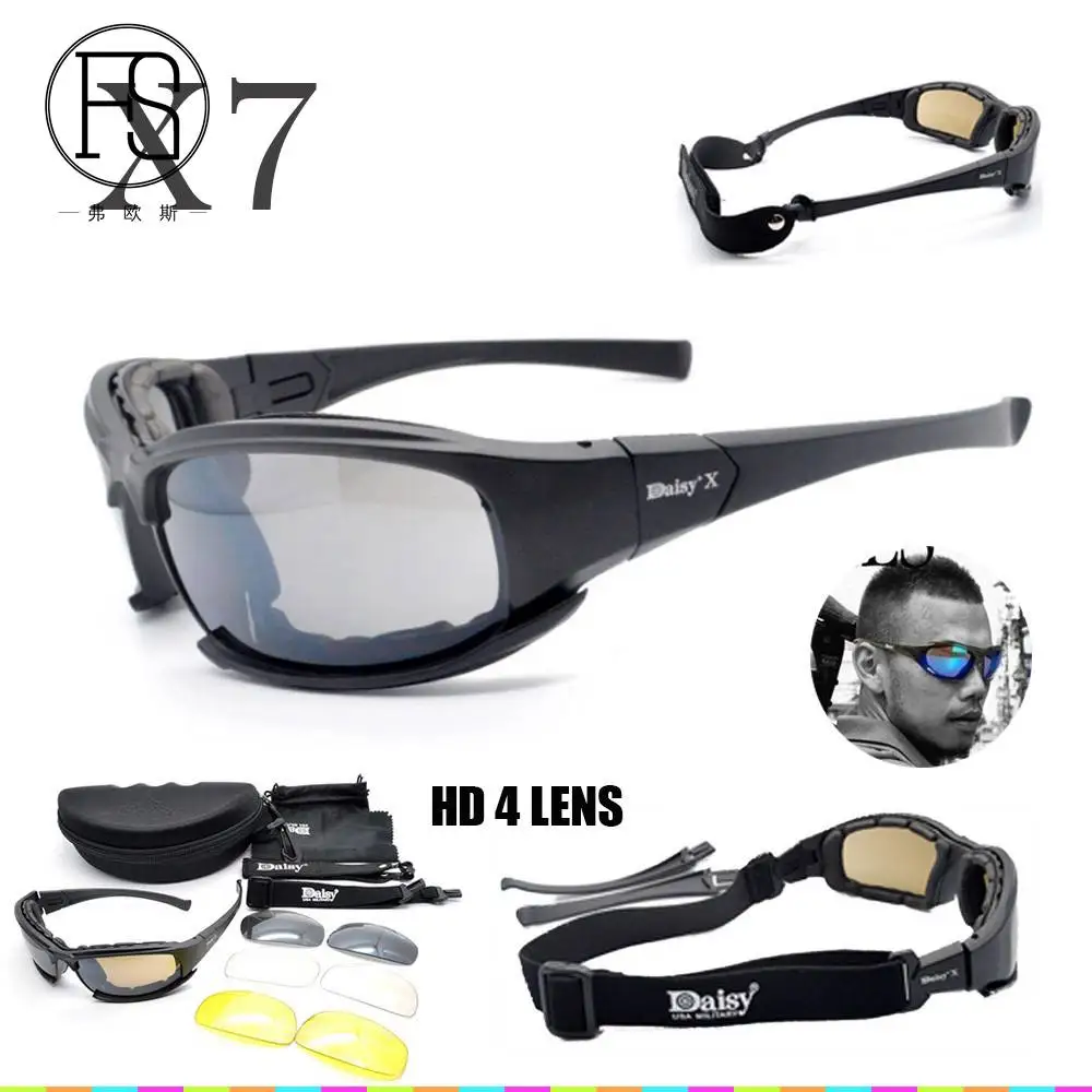 Prix pour Polarisées Militaire Lunettes De Soleil Daisy X7 Tactique de L'armée AMÉRICAINE Lunettes de Tir Airsoft Paintball Protection Des Yeux Lunettes Gafas Ciclismo Prix pour Polarisées Militaire Lunettes De Soleil Daisy X7 Tactique de L'armée AMÉRICAINE Lunettes de Tir Airsoft Paintball Protection Des Yeux Lunettes Gafas Ciclismo