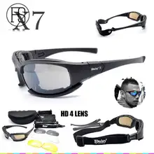 Polarized Military Sunglasses X7 Tactical US Army Shooting Glasses Airsoft Paintball Eye Protection Glasses Gafas Ciclismo