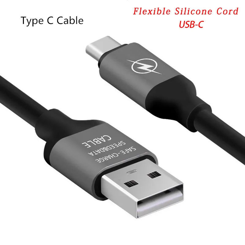 

Silicone USB Type-C Cable 2A Quick Charger Data Line For Samsung Galaxy S8 S9 Plus Note 8 9/A8 2018/A9 Star/Meizu 16th 15 pro 7