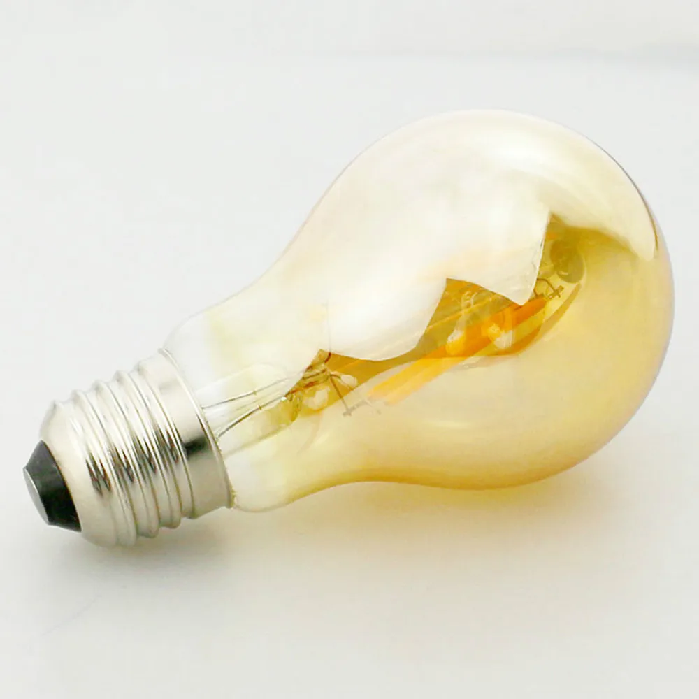 E27 LED filamento de la bombilla W 2 W 4 W 6 W 8 W A60 regulable ampolla LED E27 antiguo Vintage Retro edison Bombillas lámpara de diodo de 110/220 V E27 LED filamento de la bombilla W 2 W 4 W 6 W 8 W A60 regulable ampolla LED E27 antiguo Vintage Retro edison Bombillas lámpara de diodo de 110/220 V
