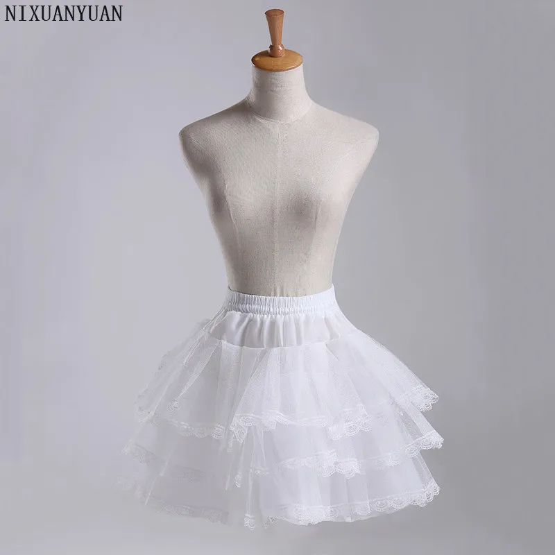 NIXUANYUAN подъюбник для девочек короткое платье; подъюбник Нижняя юбка в стиле "Лолита" балетные костюмы юбка пачка рокабилли кринолин