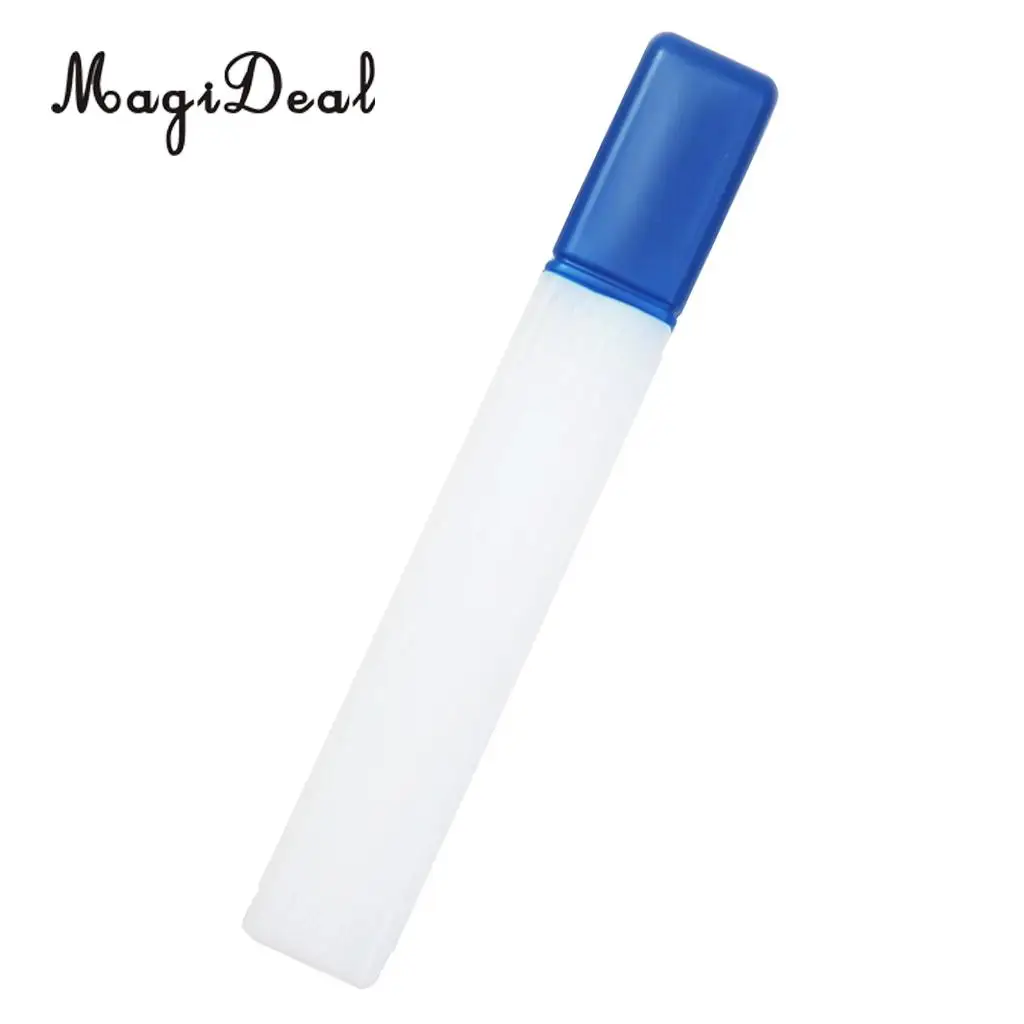 41x6cm Plastic Clear Knitting Needle Crochet Hook Tube Case Holder Storage Case 