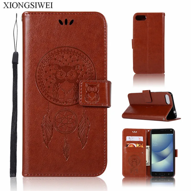 

For Asus Zenfone 4 Max ZC554KL Case Asus X00ID Case Cover Flip Wallet PU Leather Bag Case For ASUS ZC554KL ZC ZC554 554 554KL KL