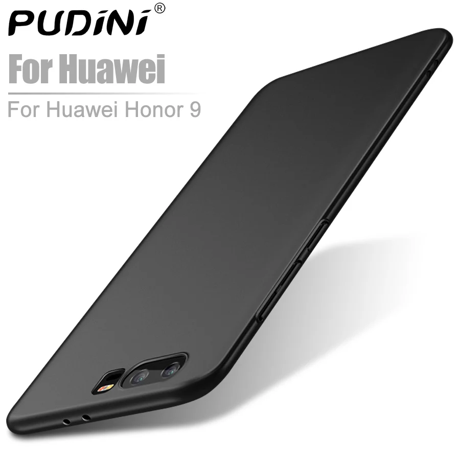 

2018 PUDINI Silicone Phone Case For Huawei Honor 9 Case Silicone Cover Coque Funda Ultra Thin TPU Phone Honor 9 Case Cover