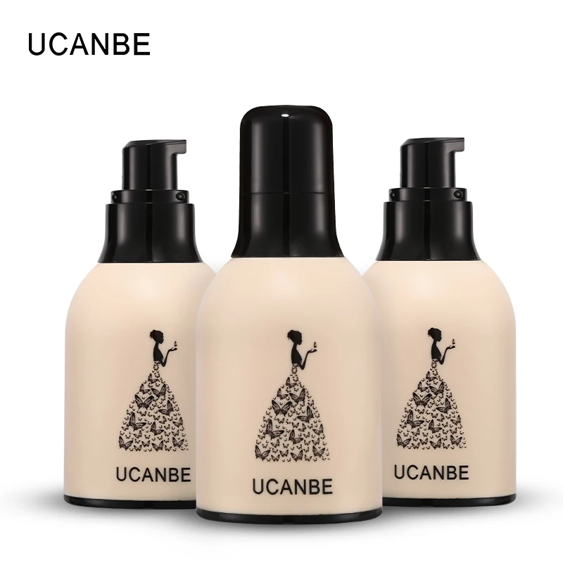 

UCANBE Brand New Liquid Foundation Makeup Long Lasting Face Base Cover Flaws BB &CC Cream Concealer Primer Make Up Cosmetics Set