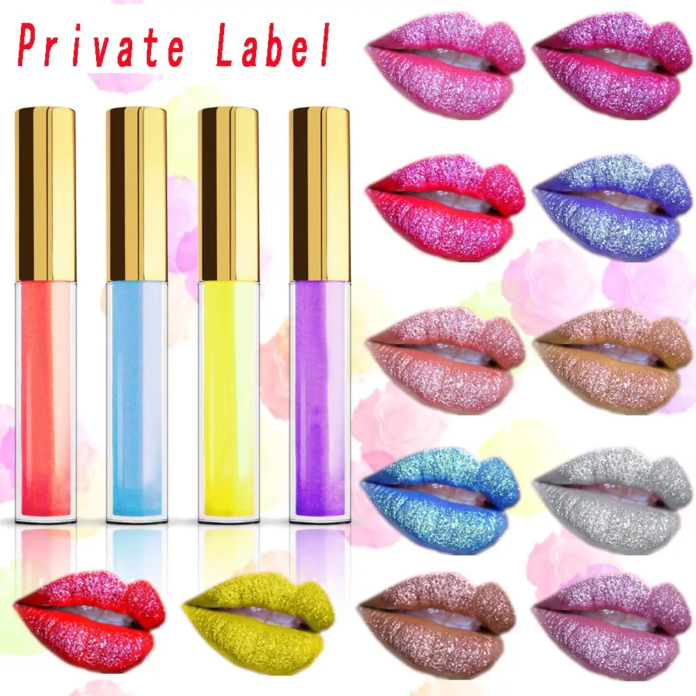 

Free private label Not Ordinary Pearlescent - South African Diamond 18 Mermaid Hime Mirage 3D Chameleon Moisturizer Lip Gloss