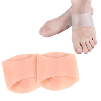 

2pcs Toe Correct Cover Nursing Protector Case Bandage Arch Insoles Flat Feet Support