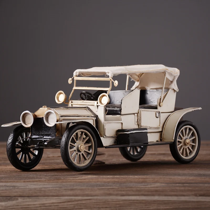 Vintage handcrafted car model decoration nostalgia first generation Art collection home Furnishing ornaments | Дом и сад