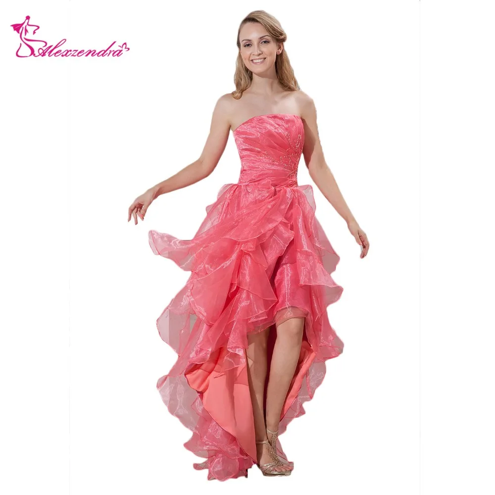 hot pink prom dresses 2018