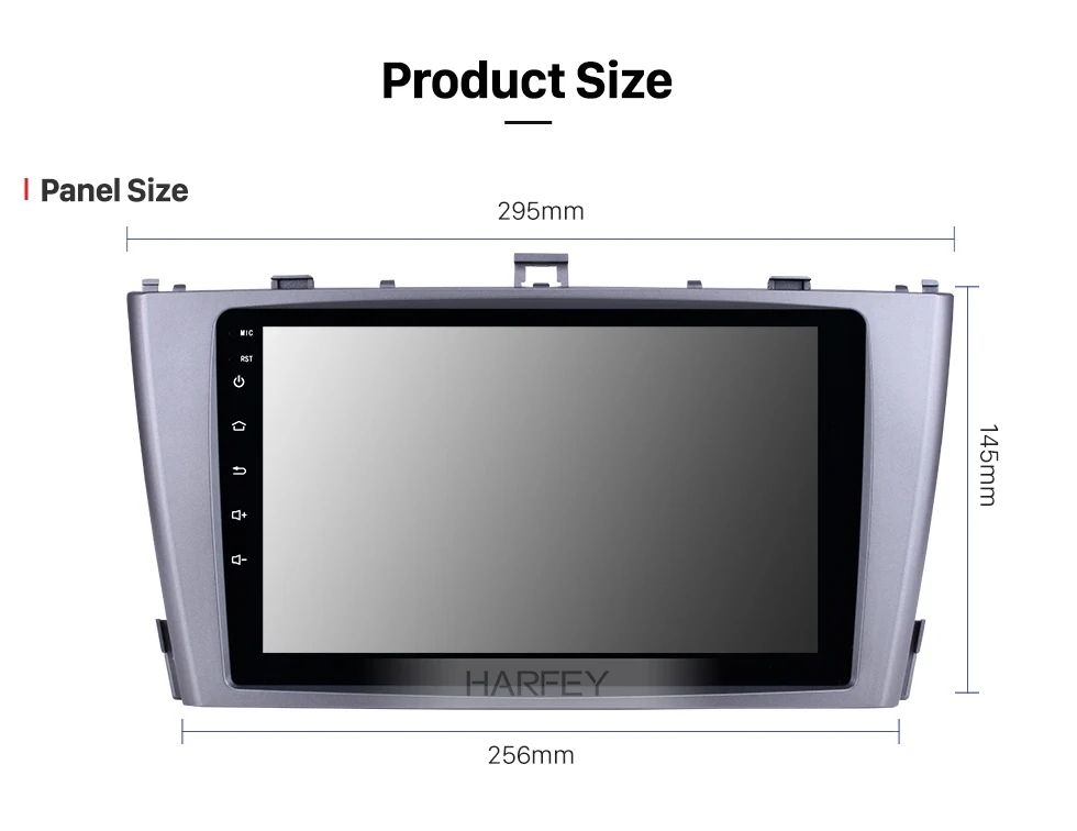 Best Harfey Car GPS 8core 9" Navi Android8.1 HD 2Din For Toyota AVENSIS 2009 2010 2011 2012 2013 Head Unit Steering Wheel Control DVR 18