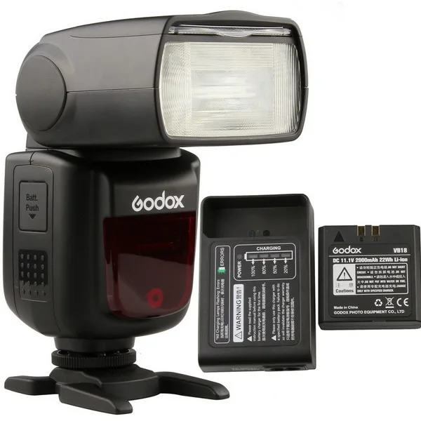 Вспышка для камеры Speedlite Li Ion быстрая переработка комплект Высокоскоростная