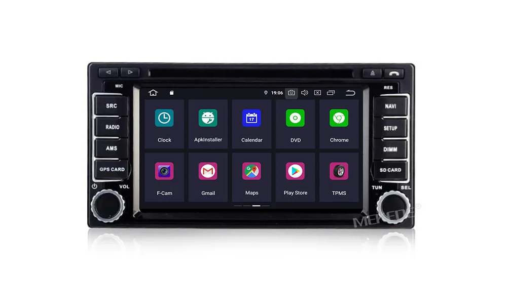 Perfect MEKEDE Android 9.0 Quad core Car Multimedia DVD Player for Subaru Forester Impreza 2008-2012 with GPS navigation radio stereo 8