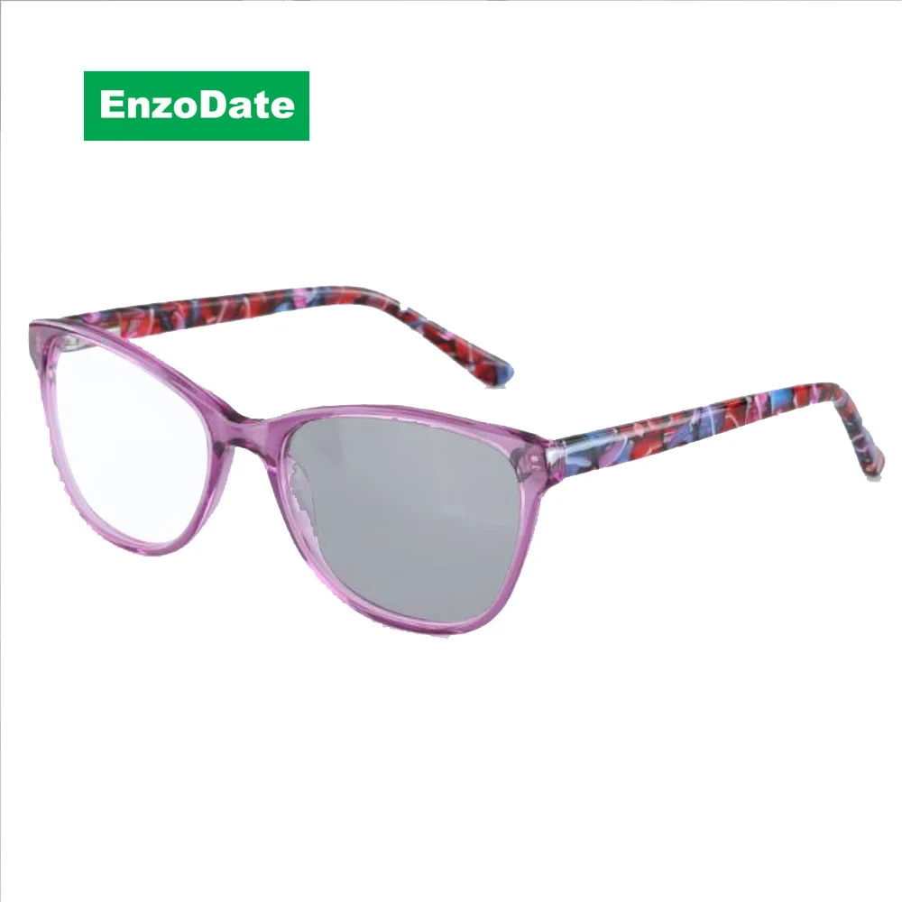 Transition Photochromic Reading Glasses Women Pocket Reader UV400