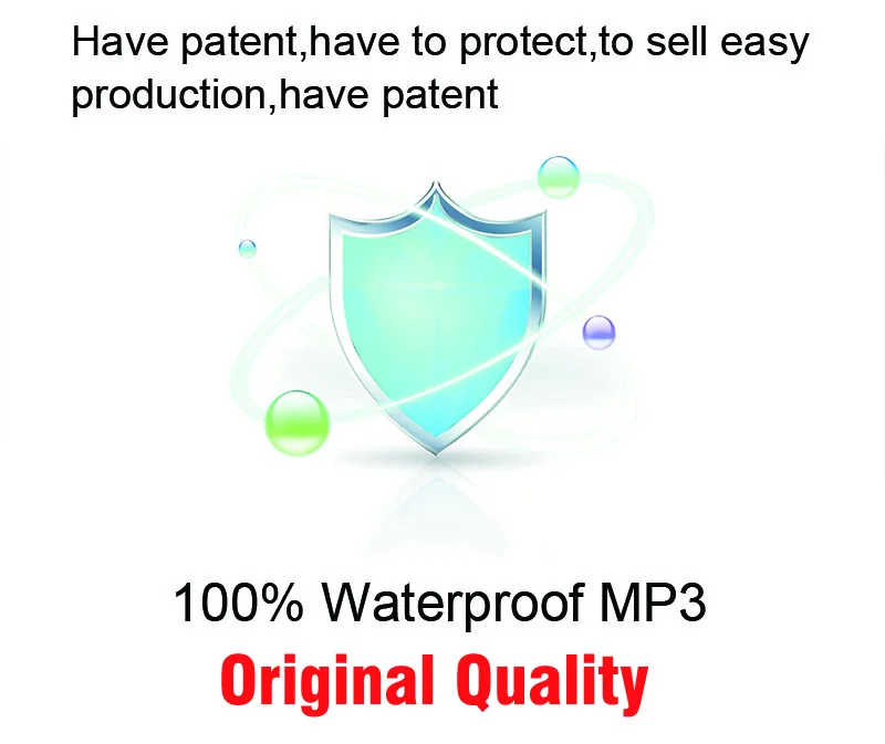 0.MP3 IPX8 Waterproof