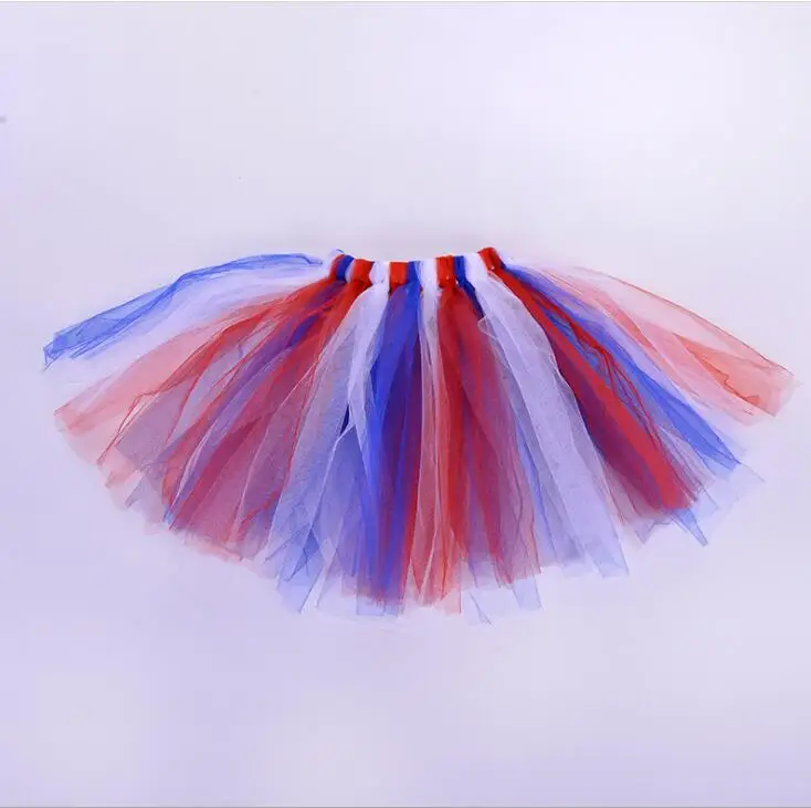 

4th of July Baby Tutu Skirt royal Blue Red White tutu Skirts for Kids Girls Ballet Tutu Tulle Skirt Clothing Dance