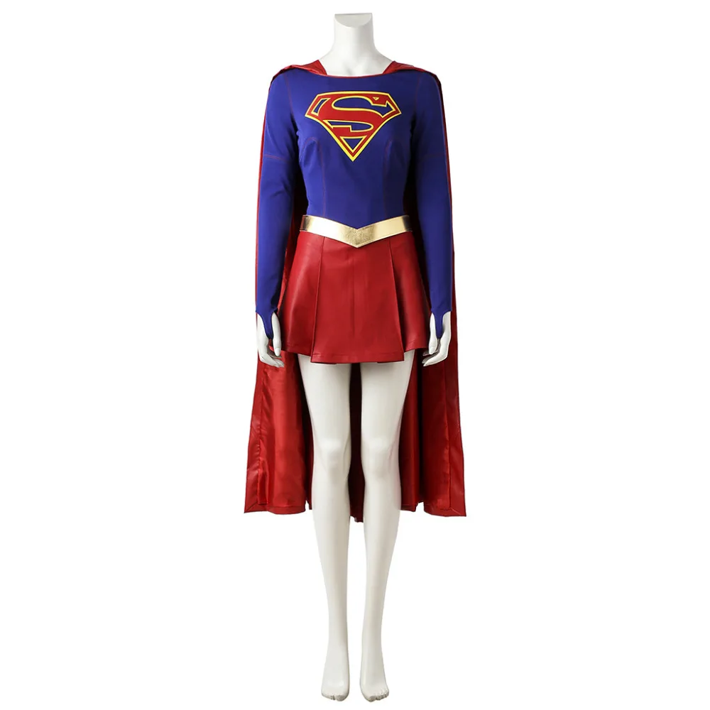 Kara Zor El Costume Adult Womens Halloween Carnival Costume Cosplay In 