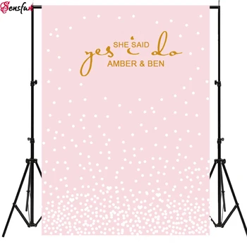 

Vinyl Photography Background Custom Wedding Blackboard Name Date Photocall Photography Glitter Photo Booth Backdrops