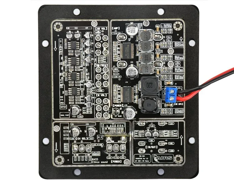 TZT цифровой сабвуфер SMD Интегрированный усилитель плата независимый 2 0 канальный