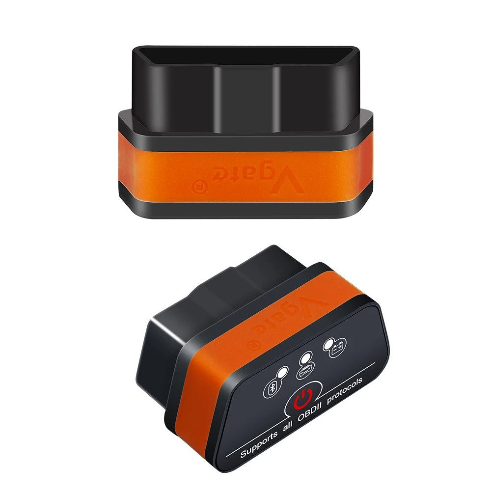 Vgate icar2 Bluetooth OBD2 диагностический инструмент ELM327 Bluetooth OBD 2 сканер Мини ELM327 для Android/PC считыватель кодов