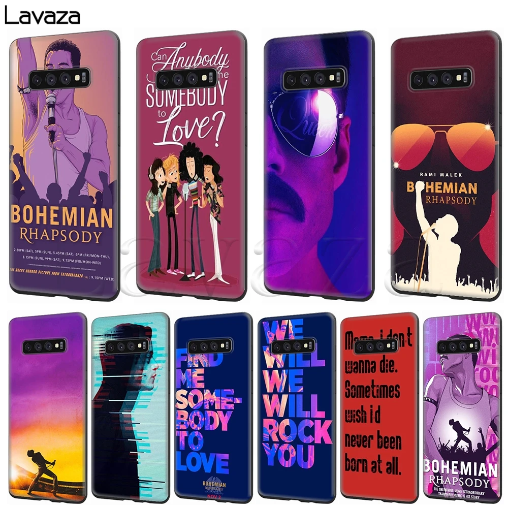 

Lavaza Bohemian Rhapsody Movie Case for Galaxy S6 S7 Edge S8 S9 S10 Plus A6 A7 A8 A9 J6 Note 8 9
