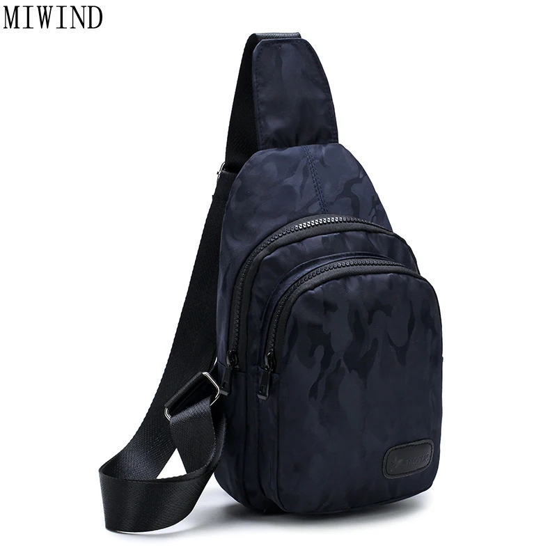 

MIWIND New multi-functional 2017 New Summer Chest Bag Men Sling bag Large Capacity Handbag Hot-Selling Crossbody Bag TMJ078