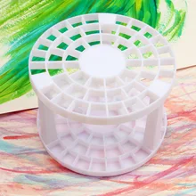 Круглый 49 отверстия Краски держатель для кисточек, ручек стеллаж для выставки товаров Дисплей стойка Опора DIY Собранный ящик для хранения многофункциональный держатель для туалетной щетки