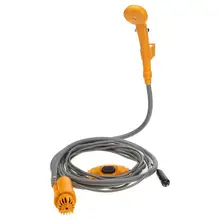 VODOOL Auto Lavatrice 12 V DC Auto Automobile Lavatrice Doccia Set Pompa Elettrica Esterna Strumento di Pulizia Cura dell’auto Pulizia Spruzzatore Pistola carr