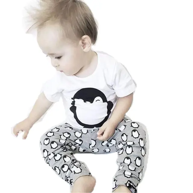 2017 Newborn Clothes Jumpsuit Fashion Cotton Baby Boys Clothes Long