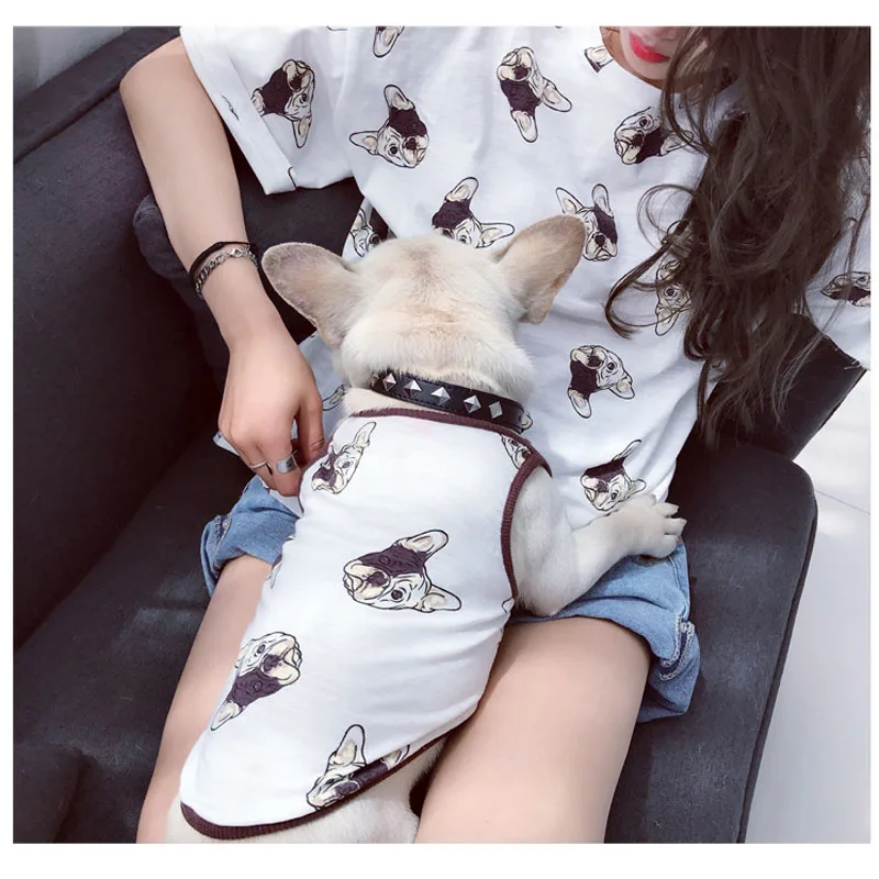 HSWLL/Новый Летний Тонкий хлопковый жилет с рисунком для родителей и детей Одежда