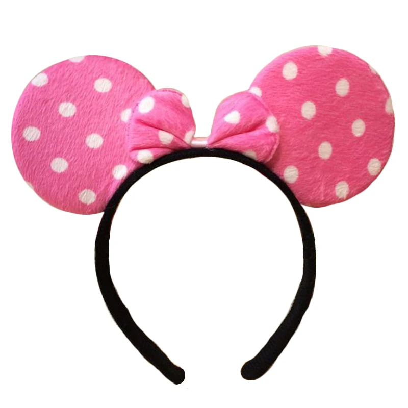 

Children Hair Ornaments Cute Animal Ear Headbands Mouse Ear Hair Band Tiaras Girls Hair accessories Headdress SL